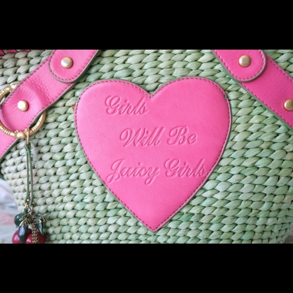 Rare Juicy Couture Basket Bag - Picture 4 of 5